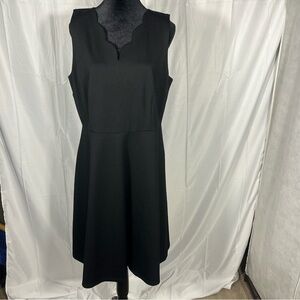 Talbots Black Midi Dress